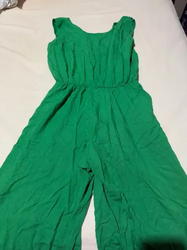 Macacão Feminino Verde e Comprido Nº38