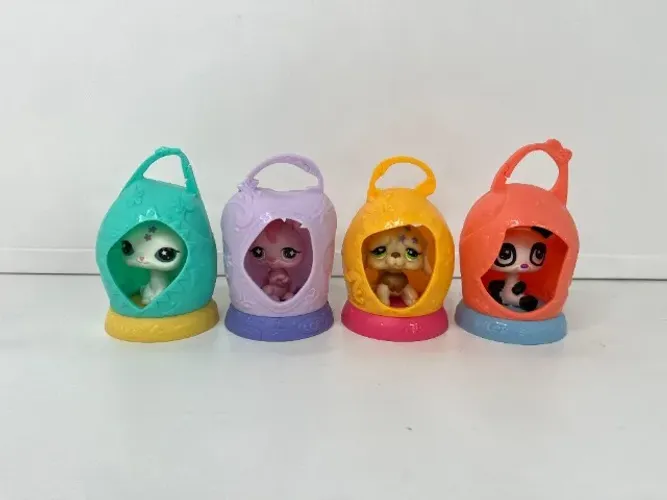 Lote Mc Lanche Feliz My Little Pet Shop