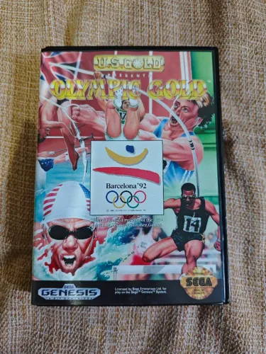 Olympic gold barcelona 92 mega drive cib