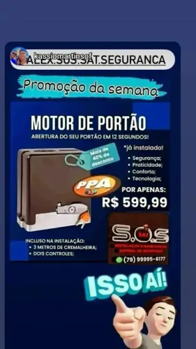 Motor de Portão Automático - Promoção Imperdível!