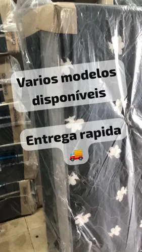 Cama box solteiro novas