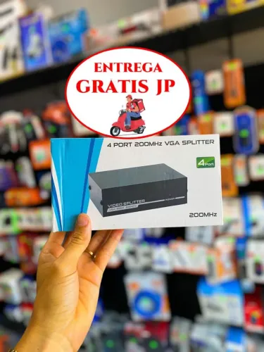 SPLITTER VGA 4 PORTAS 200MHZ