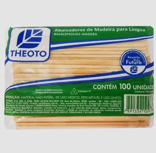 Abaixador de língua THEOTO