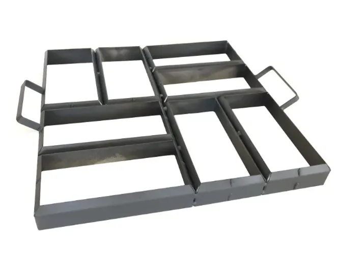 Forma de Aço para  Fazer Bloquete Paver Desfoma Imediata - 4cm De Altura