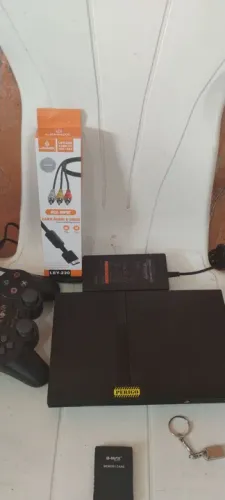 Playstation 2 completo com jogos e acessórios
