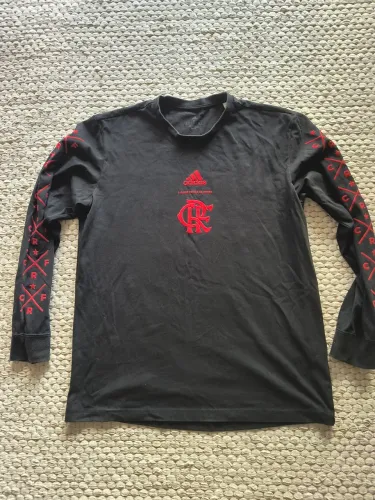 Camiseta Flamengo Adidas Manga Longa