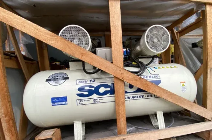 Compressor Isento de Óleo Odontologico Schulz - MSV 12/100 novo e com garantia