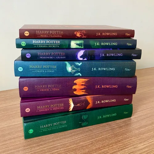 Conjunto de livros Harry Potter capa dura