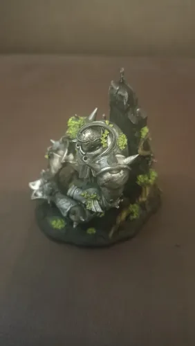 Alphonse Elric Fullmetal Alchemist 62mm em resina pintado a mão