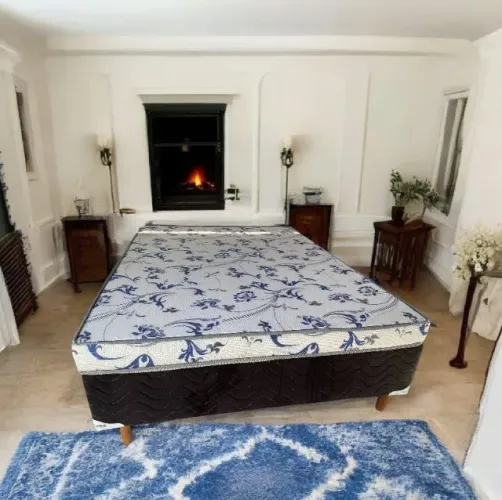 Cama casal base+colchão 