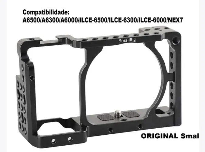 Gaiola / cage SmallRig para Câmeras Sony A6000/A6300/A6500/ILCE
