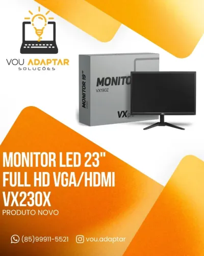 Monitor Gamer Wide VX Pro VX230X, 23 Pol, FHD, 75Hz, HDMI/VGA, VX230X