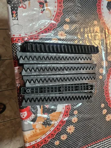 Cremalheira nova para portão motor 25cm