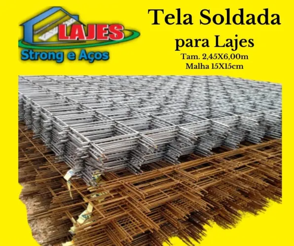Tela Soldada para Lajes
