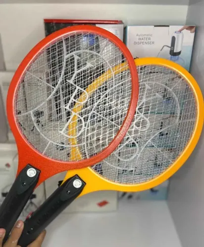 Raquete Elétrica Recarregável 110v/220v Mata Pernilongo, Mosquito, Mosca, Insetos.