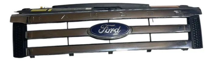 Grade Parachoque Dianteiro Ford Ranger 2015 Prateado Brilhante