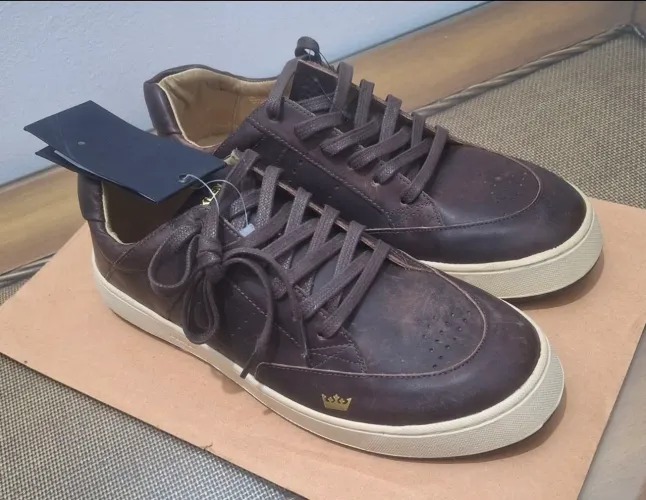 Tenis Osklen Soho Couro Marrom
