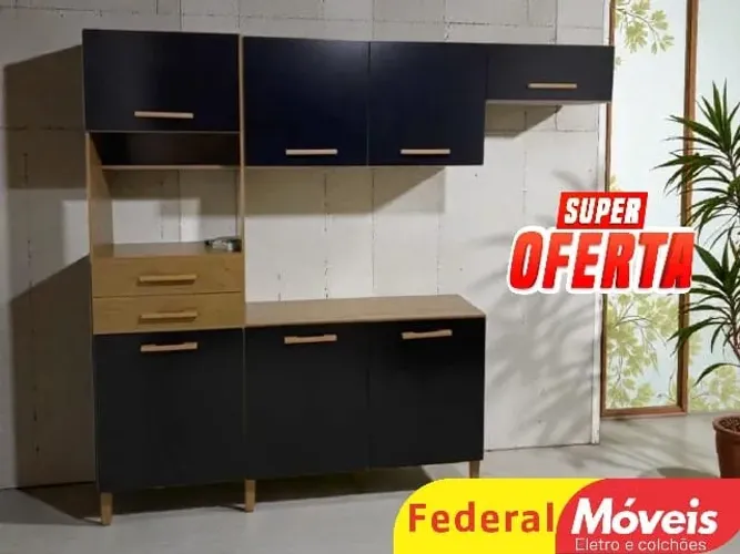 Armário de Cozinha Completa All Black ENTRE EM CONTATO