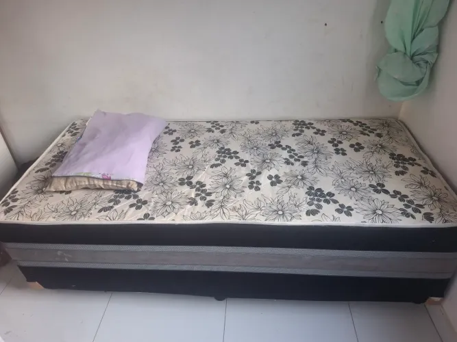 Cama Box solteiro 