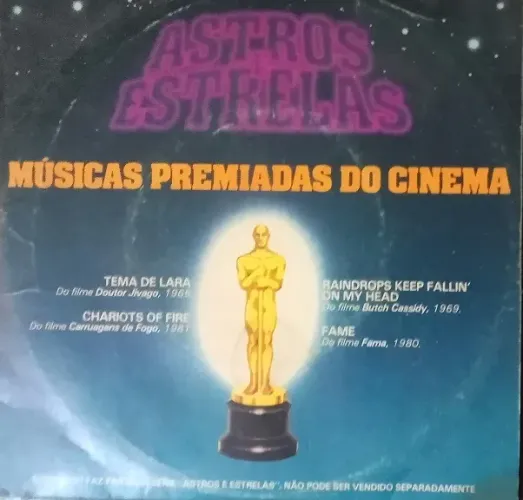 Disco de 1965 com Músicas Premiadas do Cinema