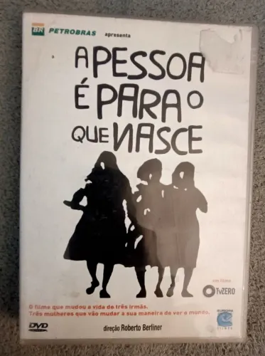 DVD A PESSOA É PARA O QUE NASCE (2003)