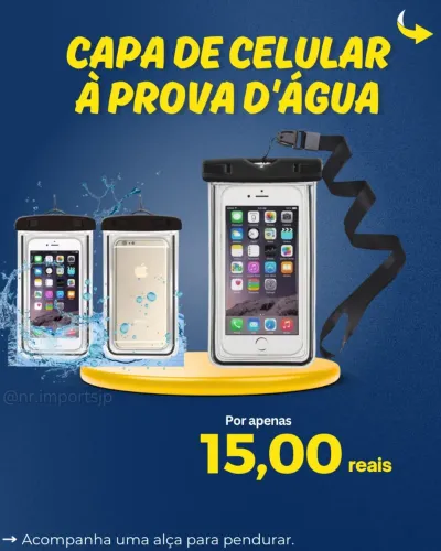 Capa de Celular à Prova D'água 