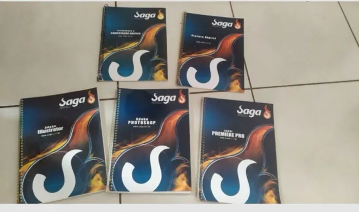 Livros de informática - Adobe Illustrator, Photoshop, Premiere Pro