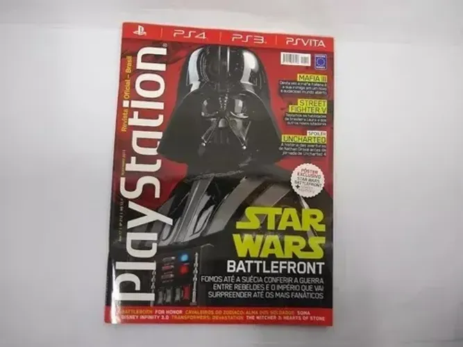 Revista Playstation: Star Wars + Pôster Ano 17 N. 212