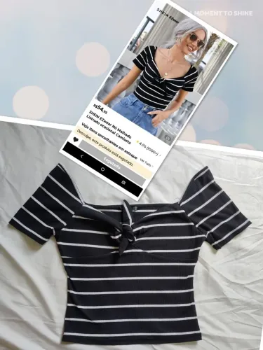 Kit 4 blusinha novas shein