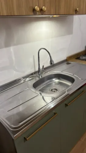 Pia de inox 1,20 X 60 moderna e elegante 