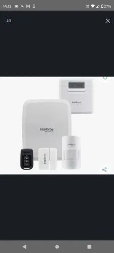 Kit alarme Intelbras sem fios AMT 8000