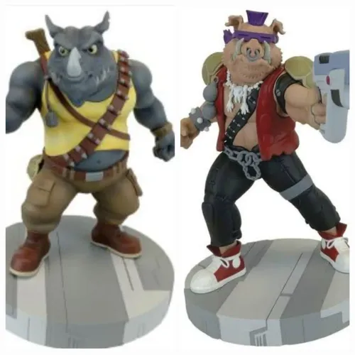 Action Figures Tartarugas Ninja - Bebop e Rocksteady