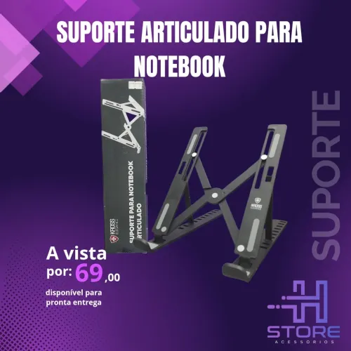 Suporte Articulado para Notebook - Pronta Entrega