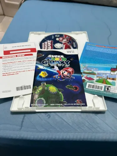 Jogo Super Mario Galaxy Nintendo Wii