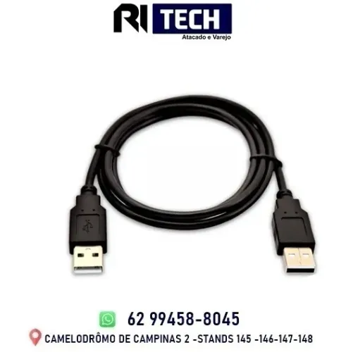 Cabo Extensor Usb Macho X Macho 1,5 Metros
