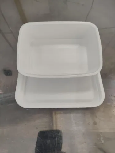 Embalagem de isopor de 500g, com tampa 400 unidades
