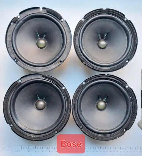 Kit 4 Altofalantes Midrange/Woofer Bose Audi A6 C5 6,5" pol 2 Ohms