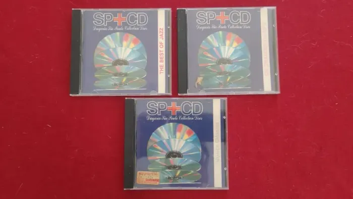 Lote com três CDs SPCD 1995