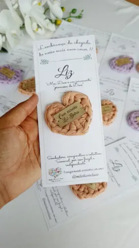 Lembrancinha de nascimento / batizado/ aniversário personalizada - Chaveiro