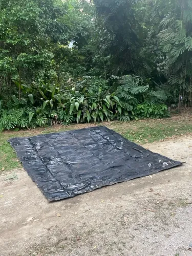 Toldo/Lona Preta para Área Externa ou caçamba de caminhão 