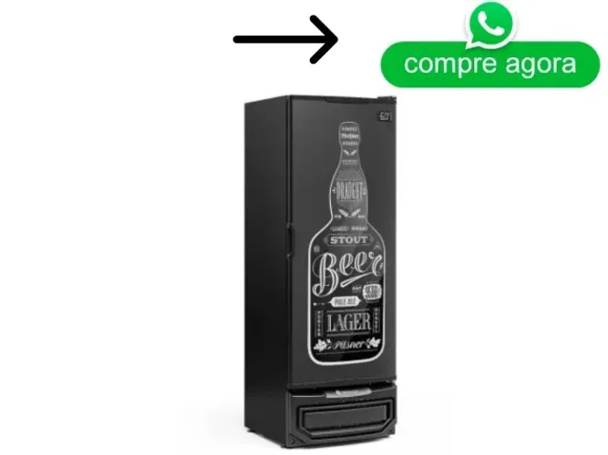 Cervejeira Gelopar 410 litros Nova 220v