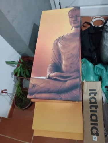 Quadro Buda em Cinco Partes