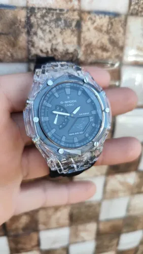 G-Shock Casio Transparente Black - Relógio Masculino
