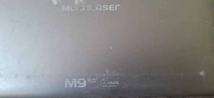 Tablet multilaser m9 quad core tela quebrada