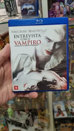 Blu-ray Entrevista com o Vampiro FILME RARO
