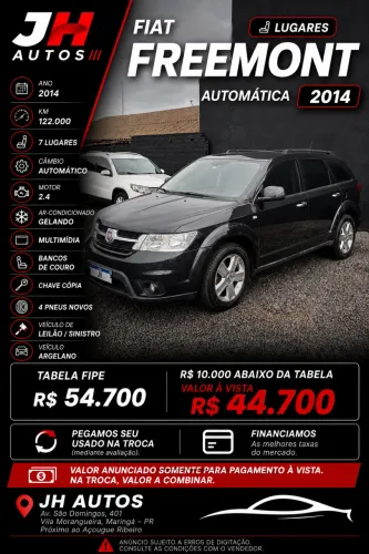 Fiat Freemont 2.4 16V 5P Aut. 2014