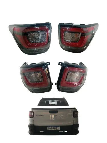 Lanterna Traseira Par Fiat Strada 2021 a 2025 Usado Original 