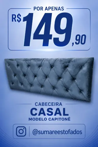 Cabeceira Direto de Fabrica Frete Grátis