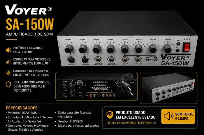 Amplificador Voyer SA-150