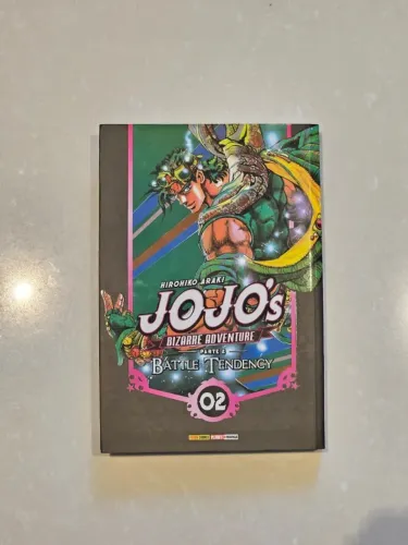 Mangá Jojo's Bizarre Adventure Battle Tendency (Parte 2) Livro 2